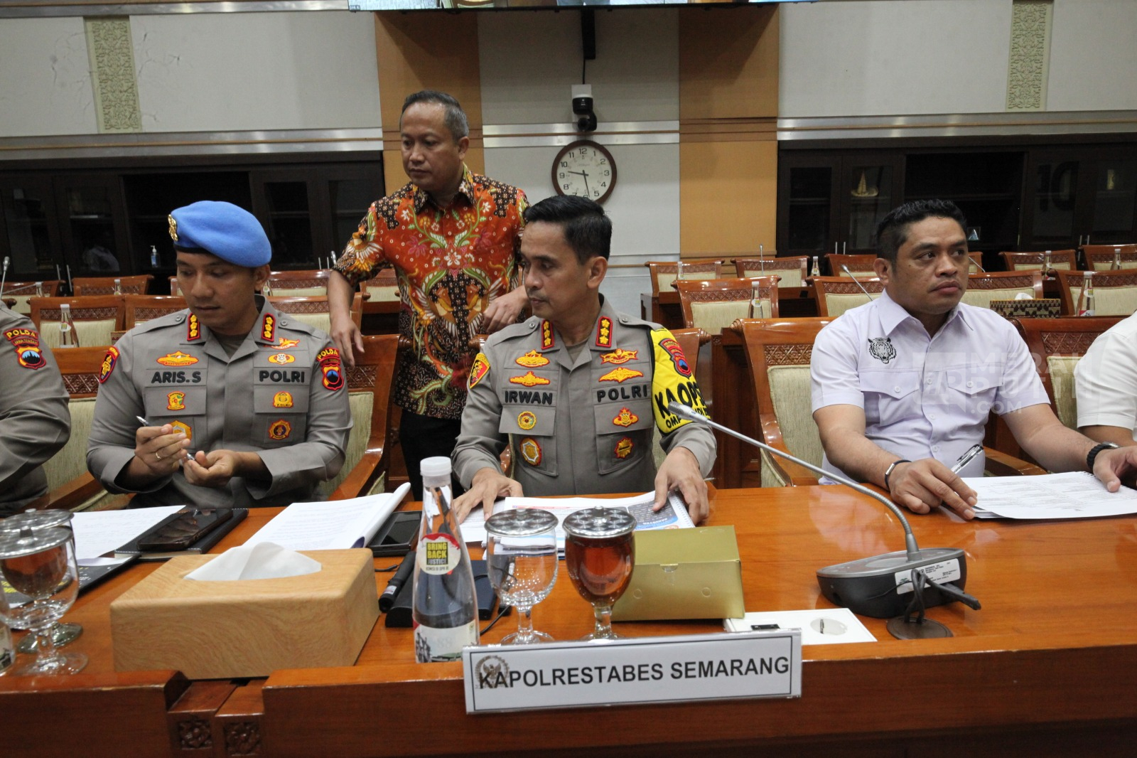 RDP Kapolrestabes Semarang dengan Komisi III DPR Bahas Kasus Penembakan di Semarang