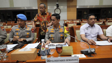 RDP Kapolrestabes Semarang dengan Komisi III DPR Bahas Kasus Penembakan di Semarang