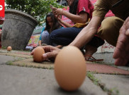 Telur Berdiri di Hari Twan Yang