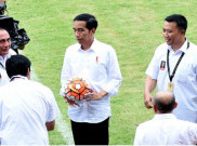 Presiden Jokowi Ingin Sepak Bola Jadi Pemersatu Bangsa