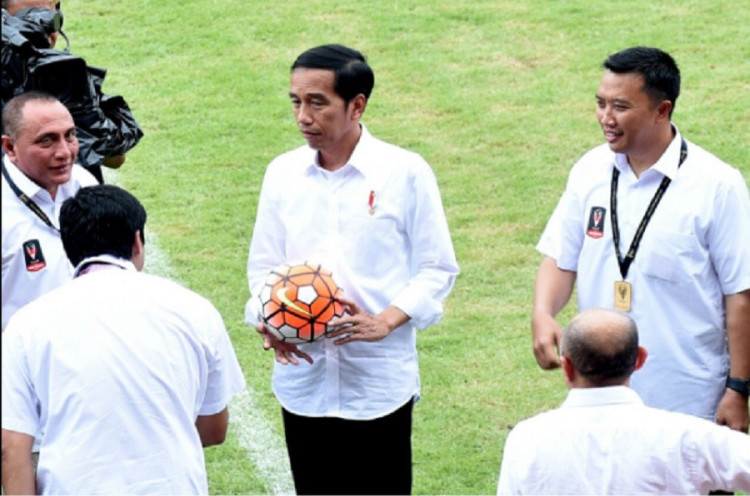 Presiden Jokowi Ingin Sepak Bola Jadi Pemersatu Bangsa