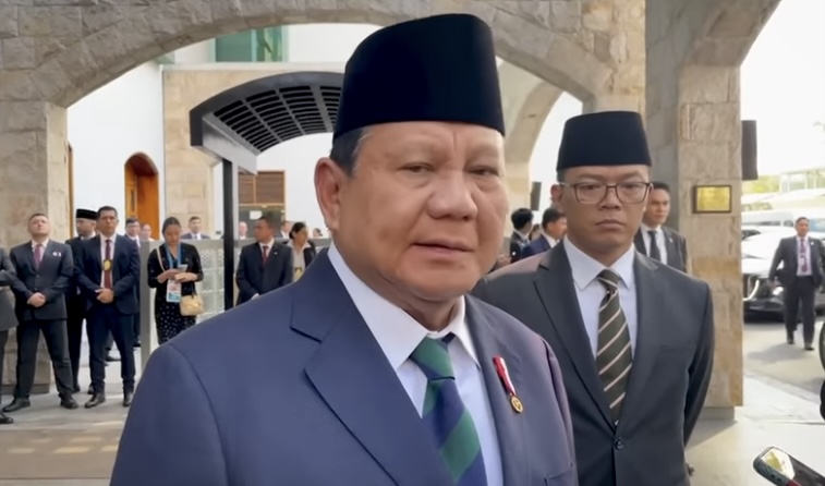 Timnas Kalahkan Arab Saudi 2-0, Prabowo Angkat 2 Jempol Yakin Lolos Piala Dunia