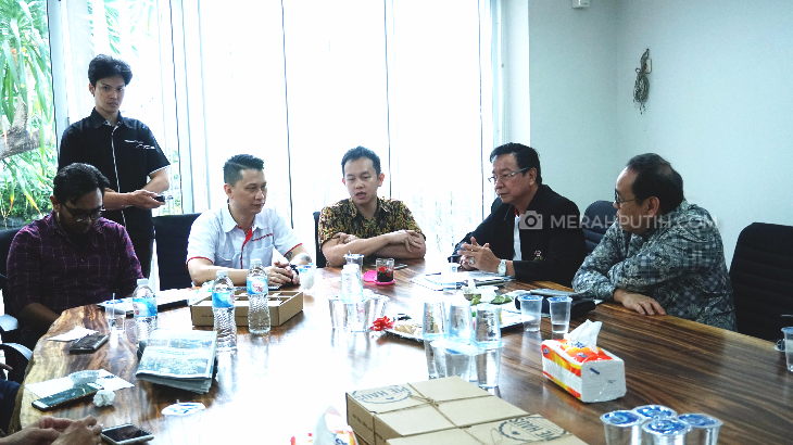Pererat Silaturahmi, Fortiber Kunjungi Redaksi MerahPutih.Com