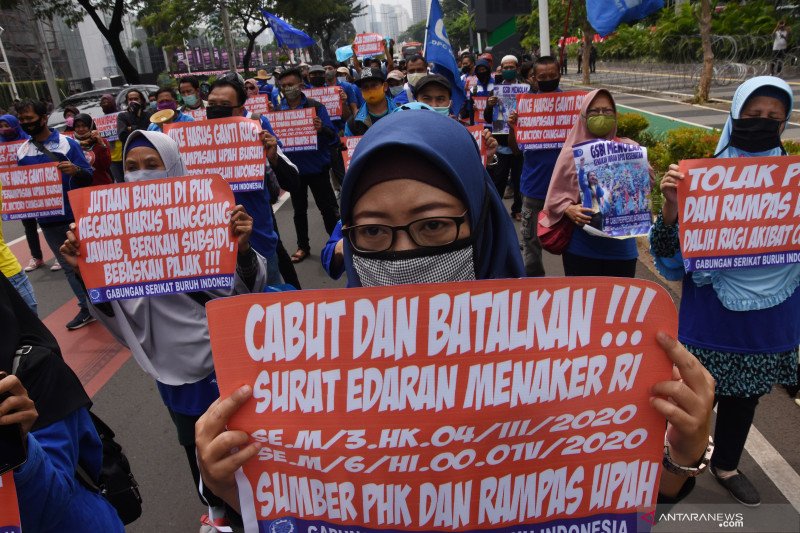 Pilih Jalan Lobi, Tidak Semua Organisasi Buruh Bakal Mogok Kerja