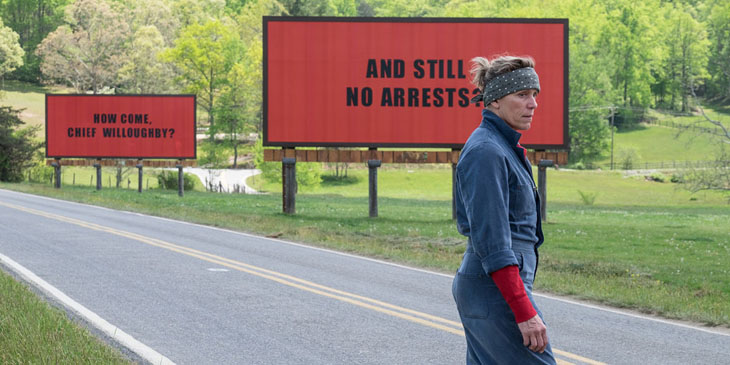 Three Billboards Outside Ebbing, Missouri Raih Film Terbaik Bafta Awards