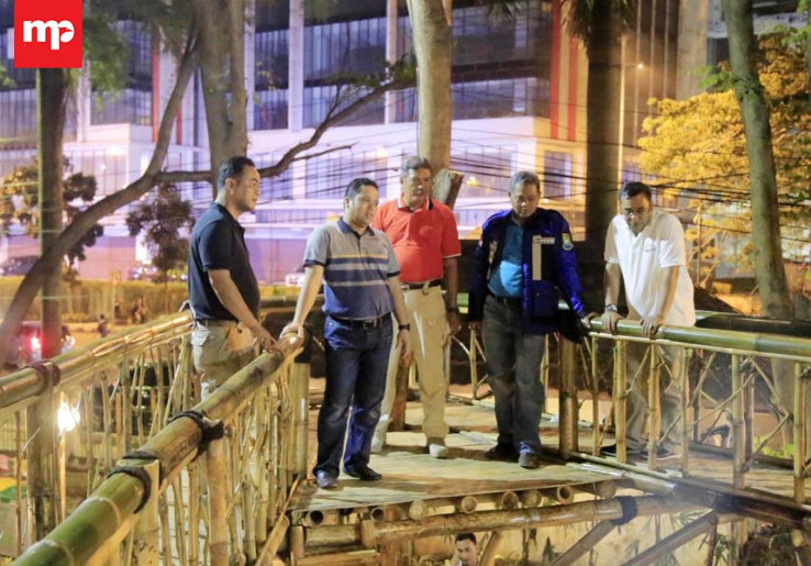 Wagiman Sulap RTH Menjadi Taman Bambu