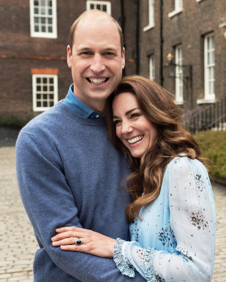 Pangeran William dan Kate Middleton Rayakan Satu Dekade Pernikahan Lewat Sesi Foto Romantis