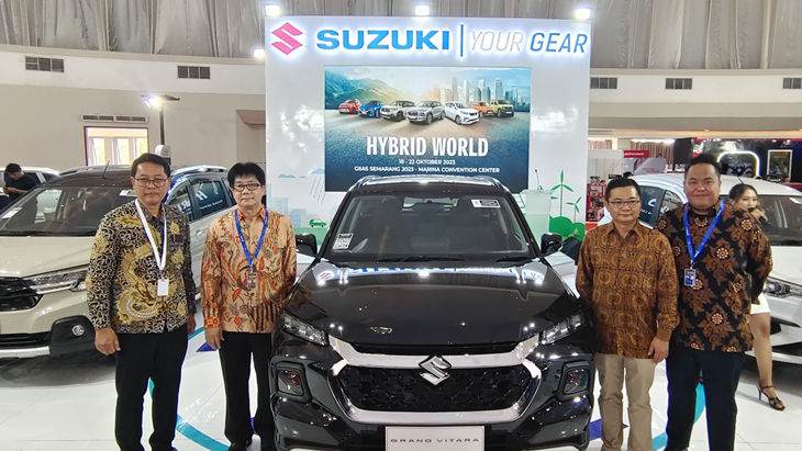 Suzuki Boyong Kendaraan Hybrid di GIIAS Semarang 2023
