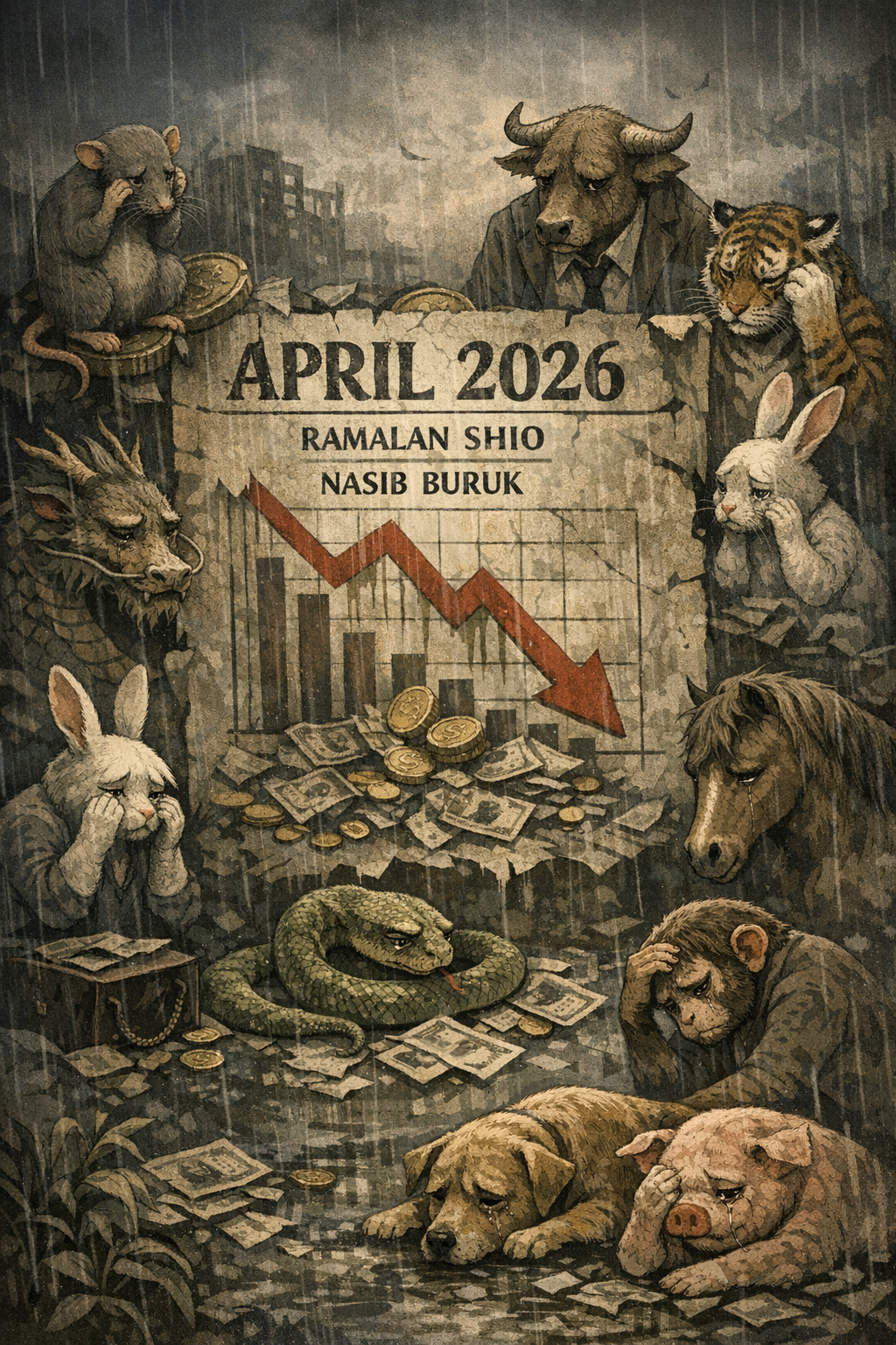 Ramalan shio besok, 1 April 2026