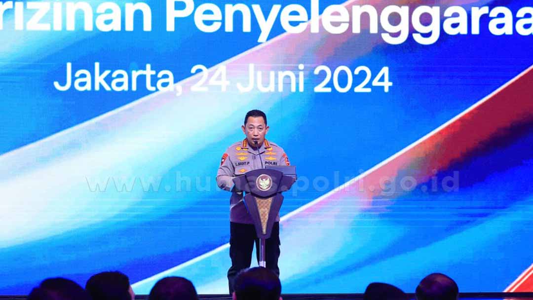Digitalisasi Perizinan Event, Kapolri Tegaskan agar tak Terjebak Birokrasi Berbelit