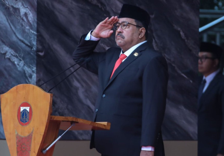 Upacara Hari Lahir Pancasila 2025 di Balai Kota, Wagub Jakarta Tegaskan Pentingnya Revitalisasi Nilai Pancasila
