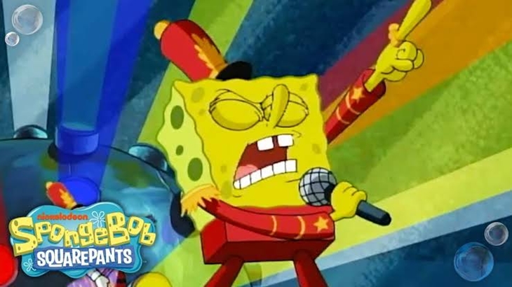 (Trivia 3) Keseruan konser Band Geeks di episode 35 (foto youtube spongebob squarepants official)