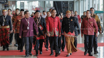 Presiden Jokowi Ramaikan Perayaan Imlek Nasional 2020