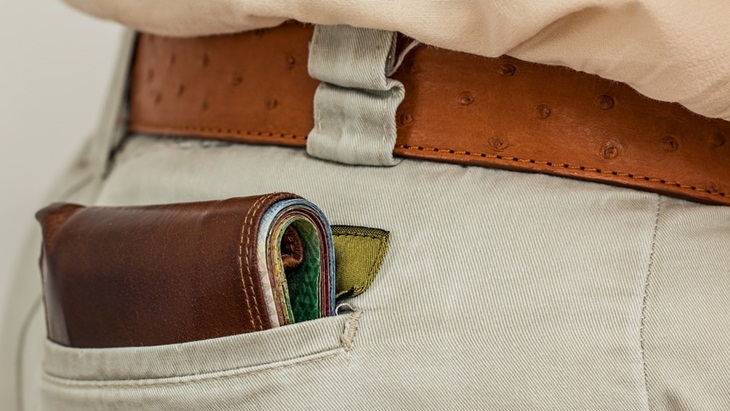 Dompet kulit. (Foto: Pixabay/stevepb)