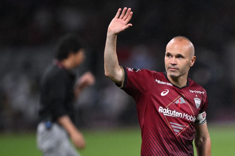 Tak Laporkan Penghasilan, Iniesta Kena Denda Pajak di Jepang