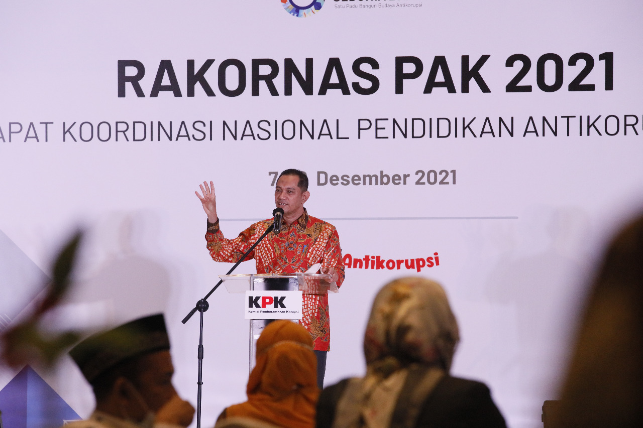 KPK Dorong Komitmen para Pemangku Regulasi Pendidikan Anti Korupsi