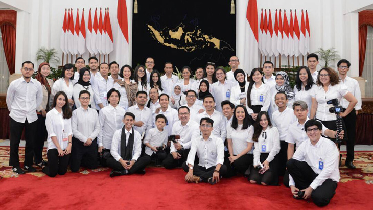 Jokowi Ajak Pegiat Medsos Sebarkan Optimisme 