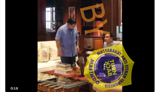 [HOAKS atau FAKTA] : Isi Pembicaraan Prabowo dan Gibran Soal Akun Fufufafa