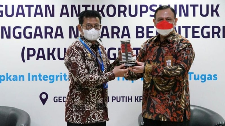Cegah Korupsi, KPK Ingatkan Kementan Perkuat Integritas
