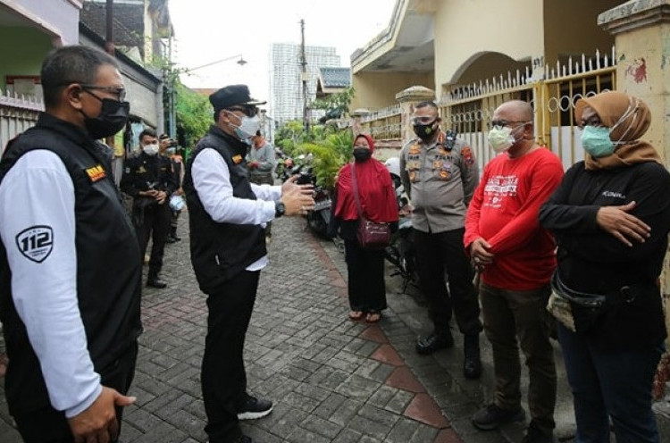 3 Sampai 5 Orang Positif COVID-19, Satu RT di Surabaya Bakal Dites Usap