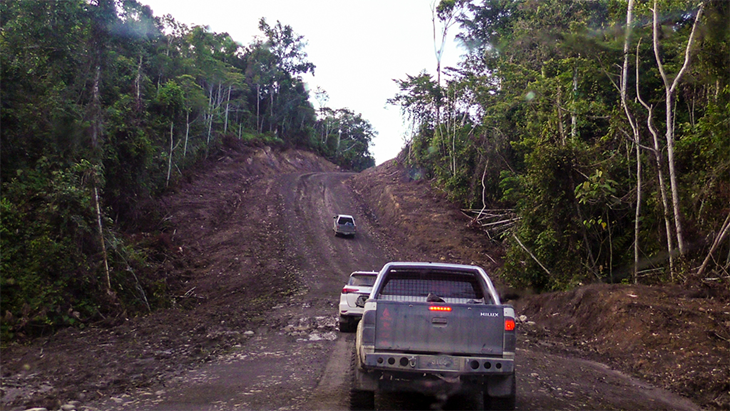 Jalan Perbatasan Indonesia-Papua Nugini Tersambung 2019