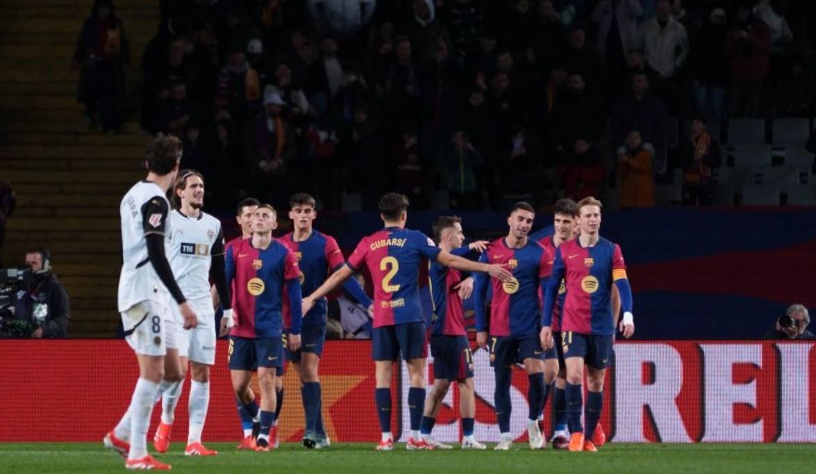 Hasil Liga Spanyol: Barcelona Gilas Valencia 7-1