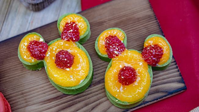 Mandarin orange green te tart
