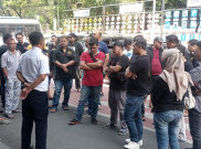 Driver Ojol Geruduk Kantor Dishub Solo, Tolak Tarif Rendah
