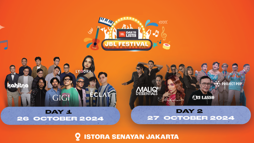JBL Festival 'Dare To Listen' 2024 Hadirkan Lyodra, GIGI, hingga Ari Lasso