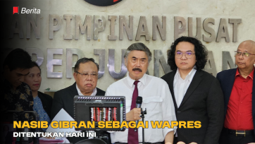 Nasib Gibran sebagai Wapres Ditentukan Hari Ini