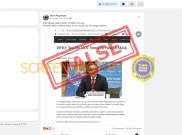 [Hoaks atau Fakta]: WHO Ubah Aturan Pakai Masker Hanya Buat Orang Sakit