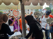 'Bawaslu on Car Free Day' Suarakan Pemilu Damai Berintegritas