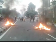 Massa Masih Bentrok di Stasiun Tanah Abang, RS Pelni Steril