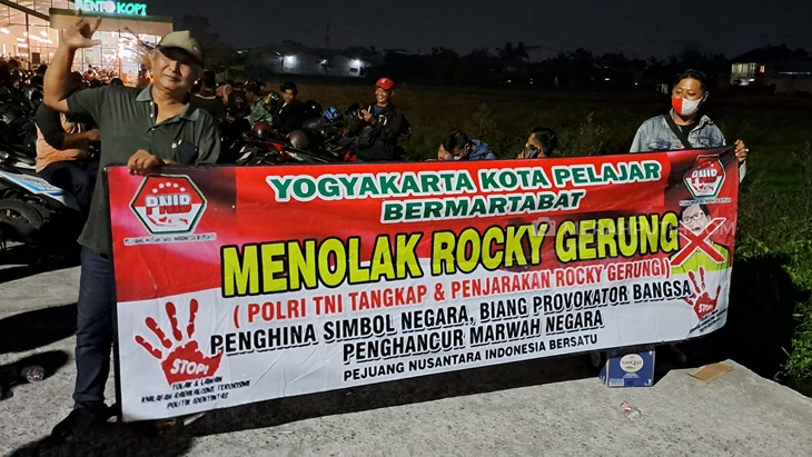 Ditolak Massa di Yogyakarta, Rocky Gerung Batal Jadi Pembicara Diskusi