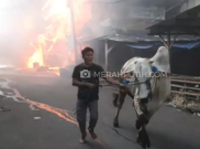Kebakaran Pasar Kambing Tanah Abang Sebabkan 136 Lapak Rusak
