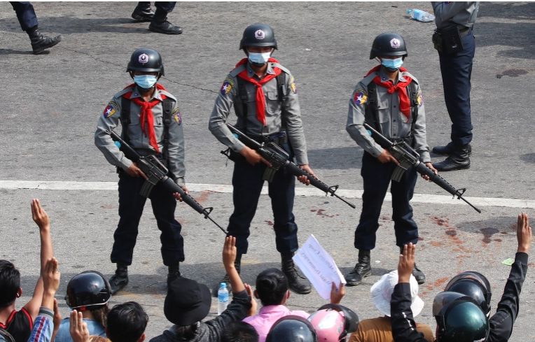 Korban Berjatuhan, AS Kembali Keluarkan Sanksi Bagi Militer Myanmar