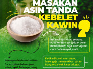 Masakan Asin Tanda Kebelet Kawin
