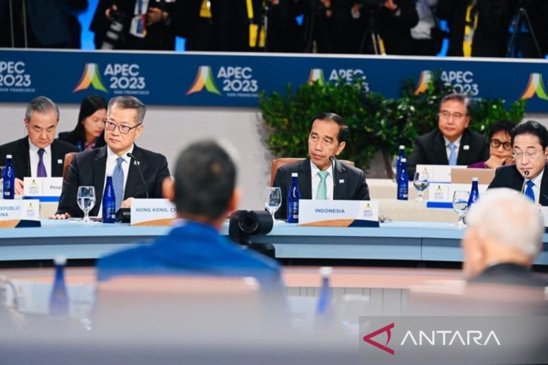 Presiden Jokowi Kritisi Hak Hidup Warga Gaza di Retreat KTT APEC