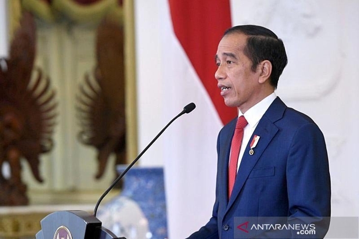 President Joko Widodo. (ANTARA / HO-Press Bureau of the Presidential Secretariat / aa)