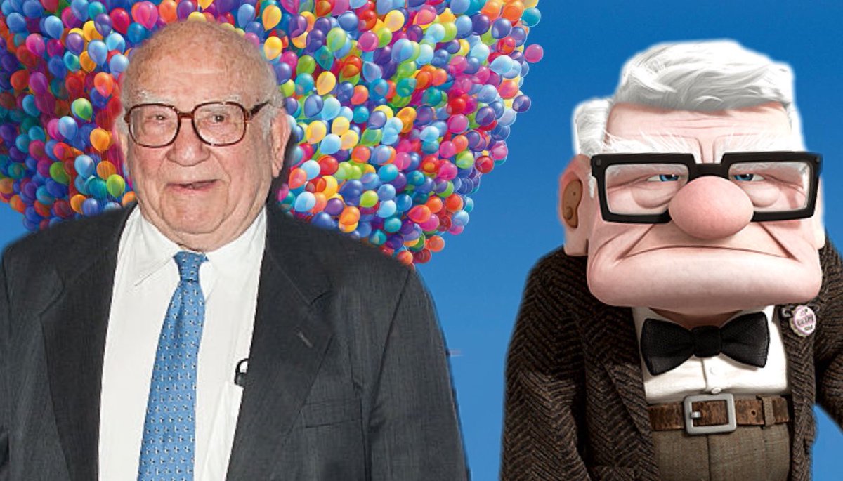 Ed Asner pengisi suara Carl Fredricksen. (Foto Twitter/thedisInsider)