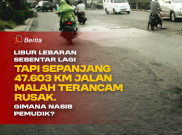 Libur Lebaran Sebentar Lagi tapi Sepanjang 47.603 Km Jalan Malah Terancam Rusak. Gimana Nasib Pemudik?