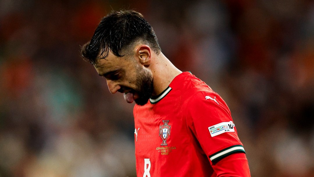 Bruno Fernandes dipermalukan Florian Wirtz saat semifinal UEFA Nations League
