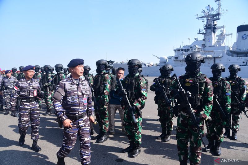 KRI Raden Eddy Martadinata-331 Latihan Perang di Amerika Serikat