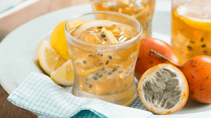 Es Teh Markisa Jeruk Lemon untuk Sajian Buka Puasa di Bulan Syawal