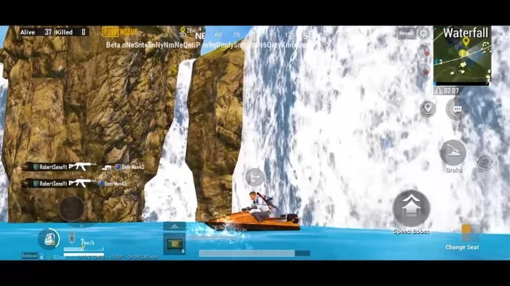 Air terjun yang nantinya akan ada di LIVIK (Foto: gamebrott.com)
