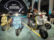 Vespa Pertama 180cc Mengaspal Perdana di Indonesia, Mesin Baru Harga Sama