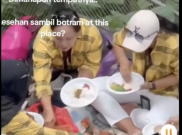 Viral, Emak-emak Lesehan dan Ngebotram di Jewel Changi Singapura