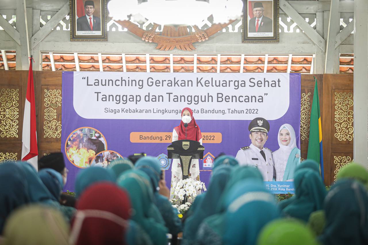 Penduduk Padat, Bandung Jadi Pilot Project Cegah Bencana di Rumah Tangga
