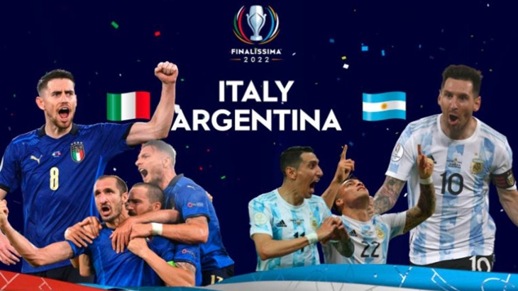 Adu Gengsi Juara Eropa dan Amerika Selatan di Finalissima Italia Vs Argentina