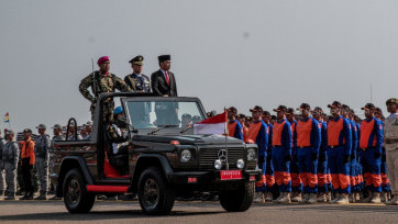 Foto: Perayaan HUT Ke-74 Tentara Nasional Indonesia